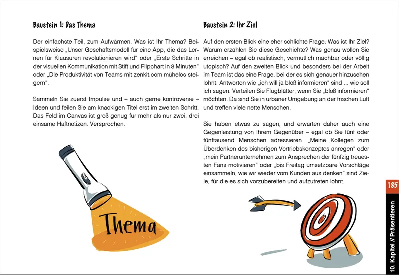 Seite 17 aus dem Buch „Auf dem Tablet erklärt“
