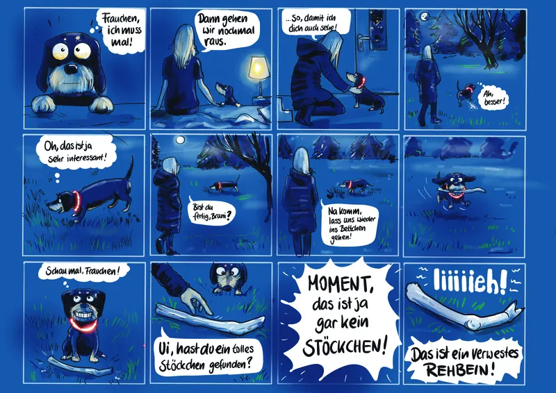 Bruni und das Rehbein