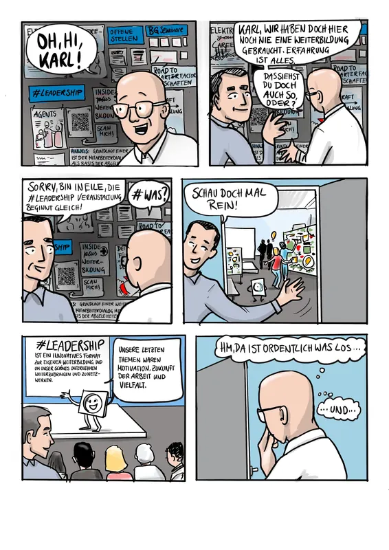 Comic für Busch Jaeger