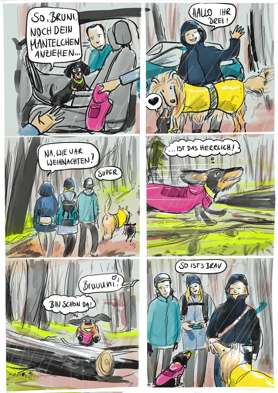 Dackel Comic