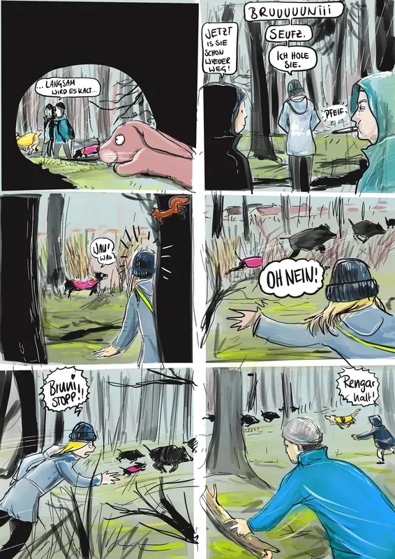 Dackel Comic