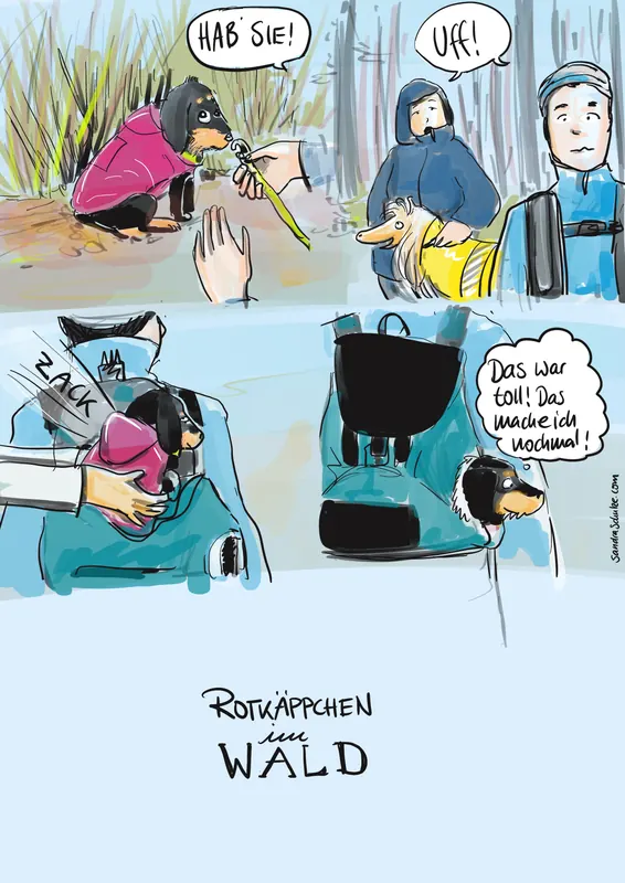 Dackel Comic