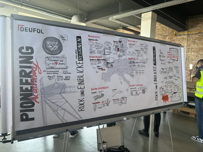 Graphic Recording auf Papier
