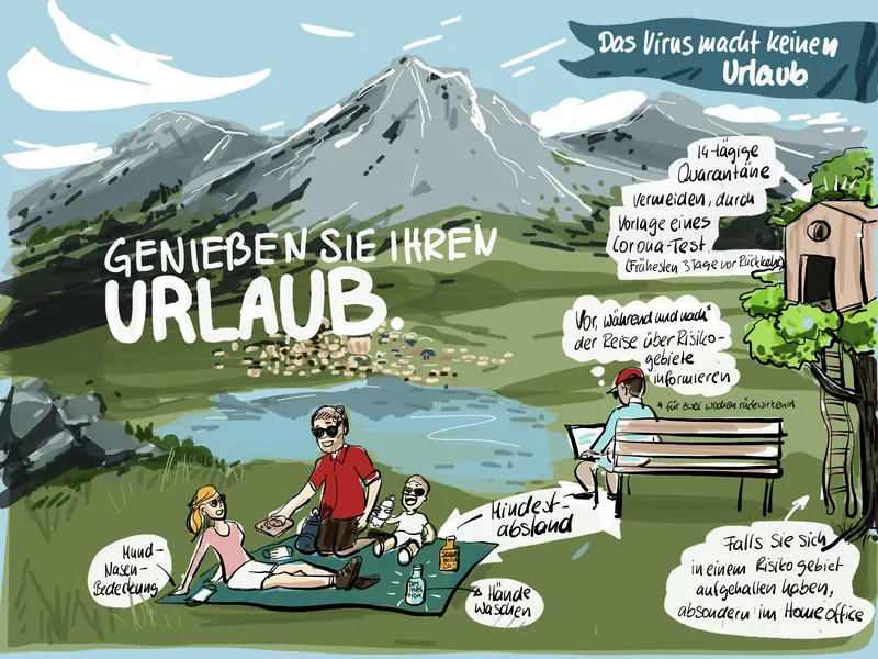 URLAUB 2020 in den Bergen